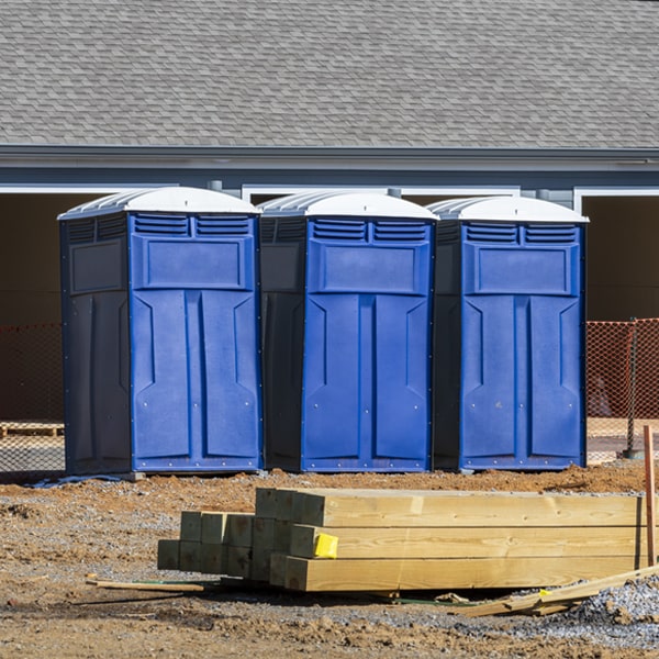 what is the cost difference between standard and deluxe porta potty rentals in Beaverdale